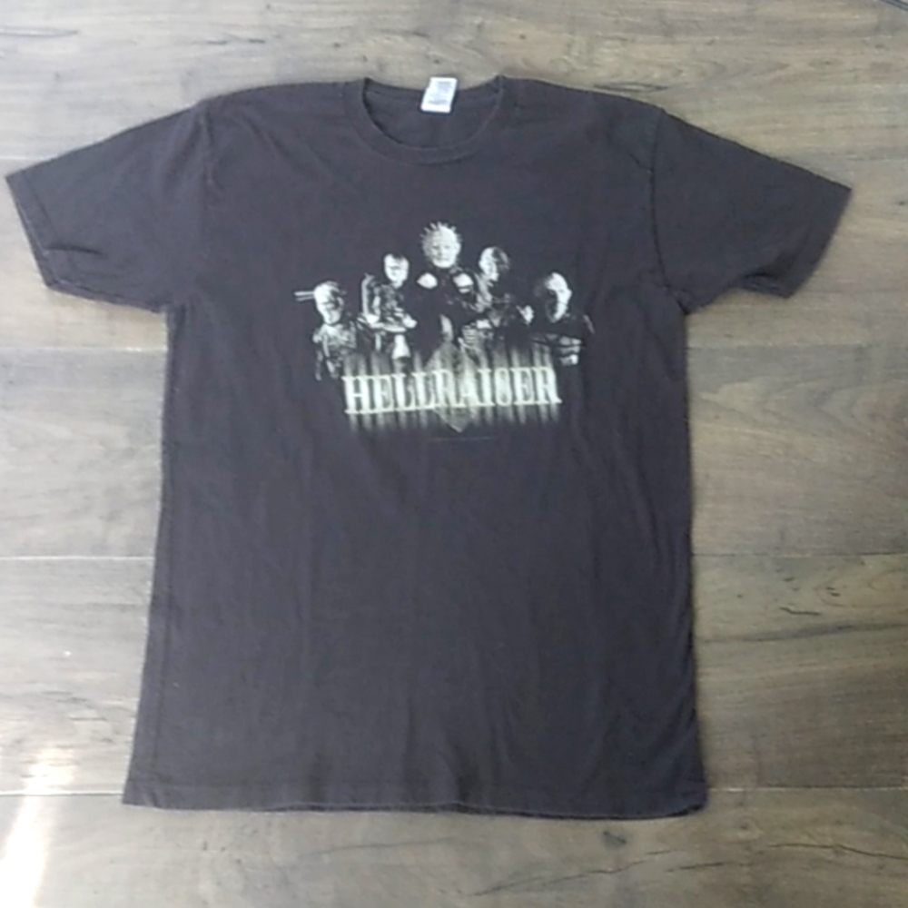 VTG 2005 HELL RAISER HORROR FILM  MOVIE BLACK TEE WOMANS M